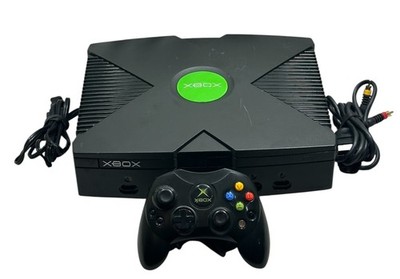 Original Microsoft Xbox Console System Bundle - Updated software - Tested