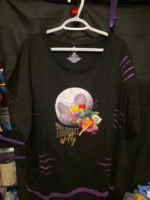 Disney Parks Halloween 2022 Hocus Pocus ''Tonight, We Fly'' Shirt 2XL NEW