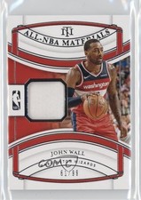 2019-20 Panini National Treasures All-NBA Materials /99 John Wall #NBM-JWL 13c7