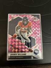 2021 Panini Mosaic - Rookies Javonte Williams #315 Camo Pink Mosaic Prizm (RC)