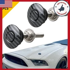 Quick Release Push Button Hood Pin Bonnet Lock Clip Bumper Latch Hight Quality