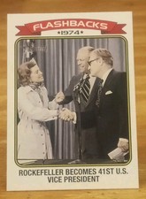 2023 Topps Heritage News Flashbacks Nelson Rockefeller 