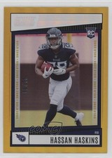 2022 Score Rookies Gold Zone 1/50 Hassan Haskins #327 1e5k