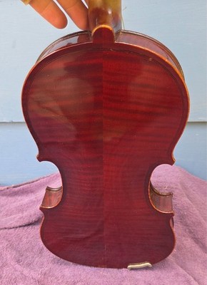 Antique Roth & Lederer German 3D Flamed Violin Stradivarius Special-Modell AS-IS