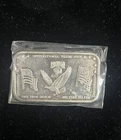 Vintage 1 Troy Ounce .999 Fine Silver Bar Silver International Trade Unit