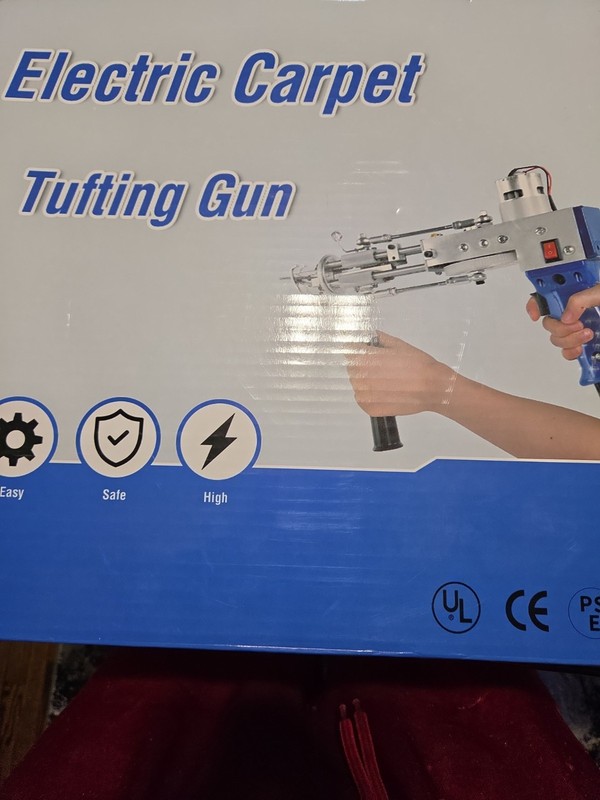 Brand New Tufting Gun Cut Pile and Loop 2 in 1 Electric Rug Gun Machine