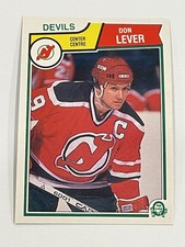 1983-84 O-Pee-Chee Hockey #231 - Don Lever - New Jersey Devils
