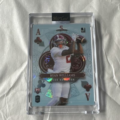 Wild Card Stacked Deck Ryan Williams Jalen Milroe 1 Card Lot Alabama Crimson Ti 