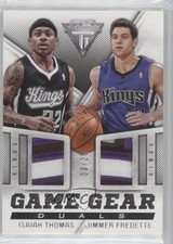 2013-14 Panini Titanium Prime 3/25 Isaiah Thomas Jimmer Fredette #20 5x5