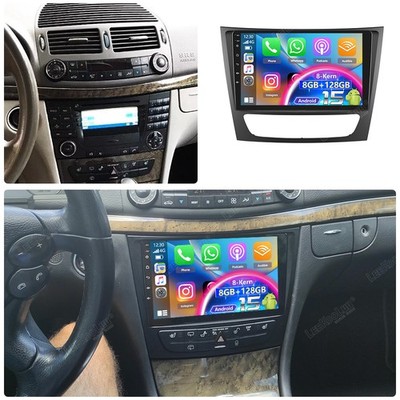 8G+128GB Carplay Android 15 Autoradio Für Mercedes-Benz E-Klasse CLS W211 W219