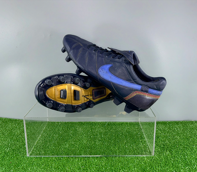 Nike Tiempo R10 Ronadinho 315357-447 Elite US8 UK7 Blue boots
