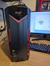 Acer Nitro N50-110 Gaming PC  - Ryzen 5, GTX1650 4GB, 1TB Hard Drive - Working
