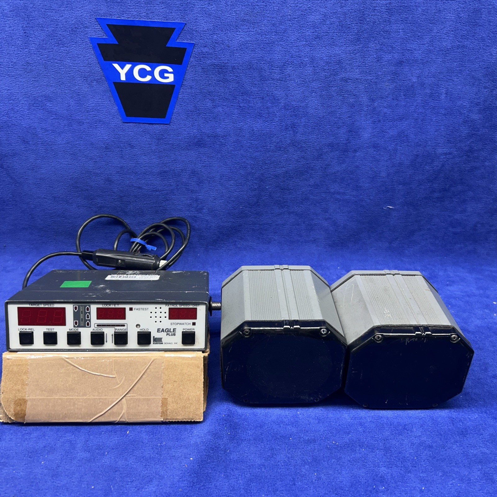 Kustom Signals Eagle Plus Radar Speed Timing Bundle System