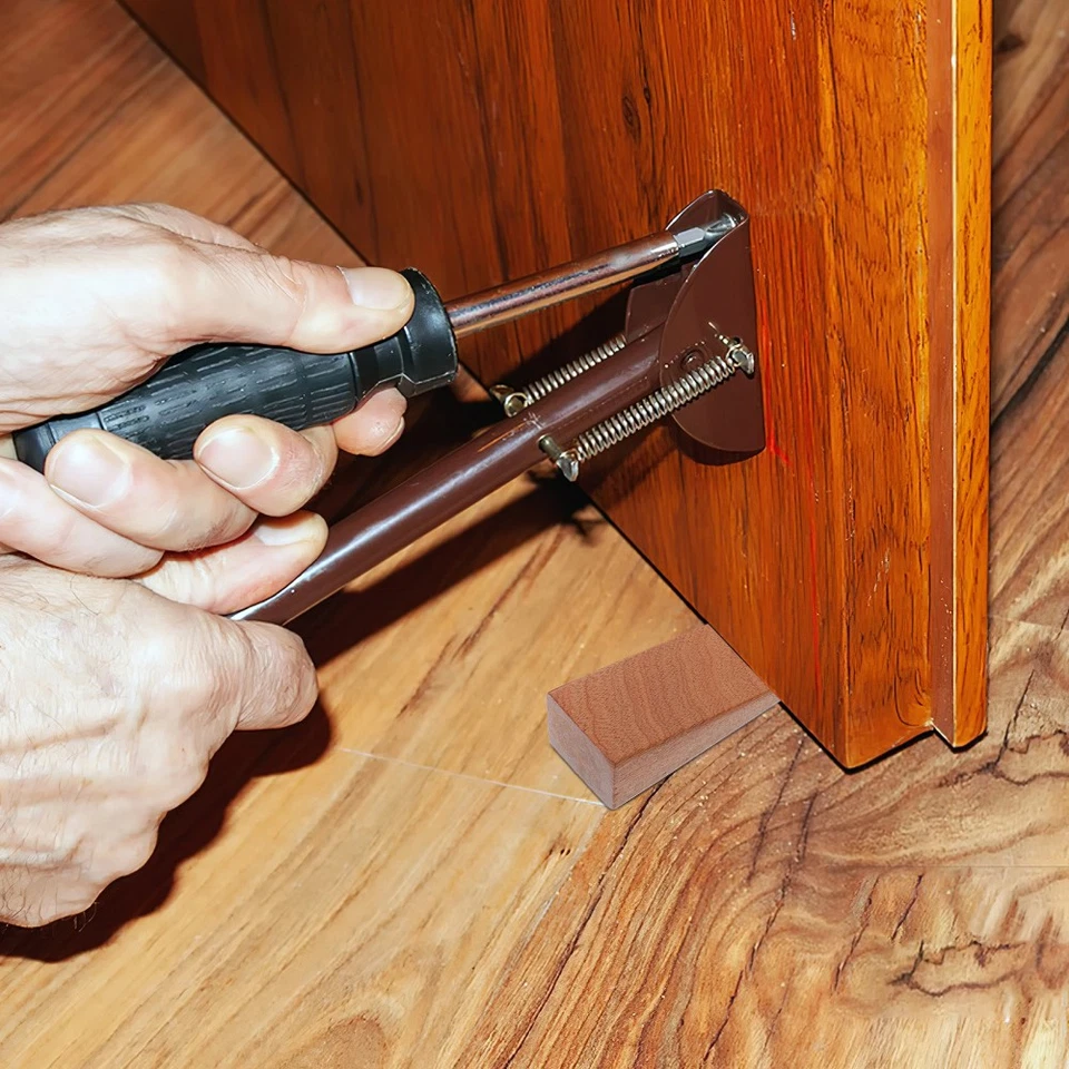  4 Pcs Tür Windstopper Tür Dekorative Türstopp Türlochbedeckungsplatte - Bild 4 von 4