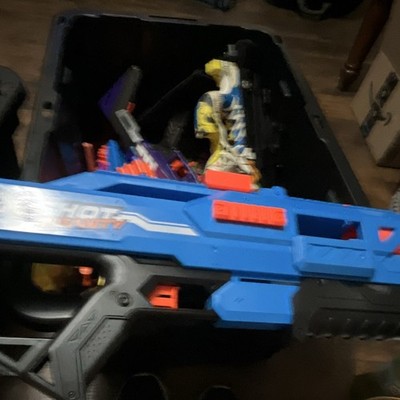 X-Shot Menace Blue Foam Dart Blaster Toy Gun Age 8+ Years 2022 XSH0001
