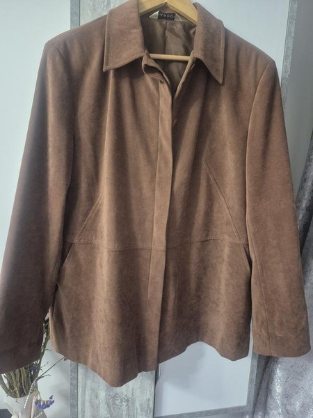 Women Maroon Collection Blazer Brown Polyester 46