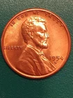 1954-S Lincoln Wheat Back BRILLIANT RED UNCIRCULATED see Pics Nice Coin