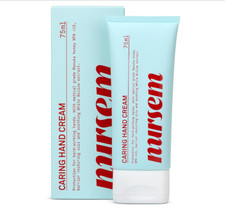 Nursem Caring Hand Cream, 75ml – Moisturizing Hand Cream for Dry, Sensitive Skin