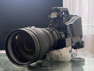 [GOOD] - Canon J35ex15B4 Lens + Support + EXT-MD + Sony HXC-D70 HD Camera Head