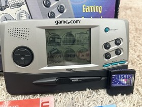 Tiger Game.com Handheld System Silver/Black w/ Games, Box Manuals