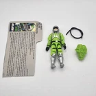 GI Joe 1986 Sci-Fi Hasbro Action Figure ARAH w/ Fule Card Not Complete