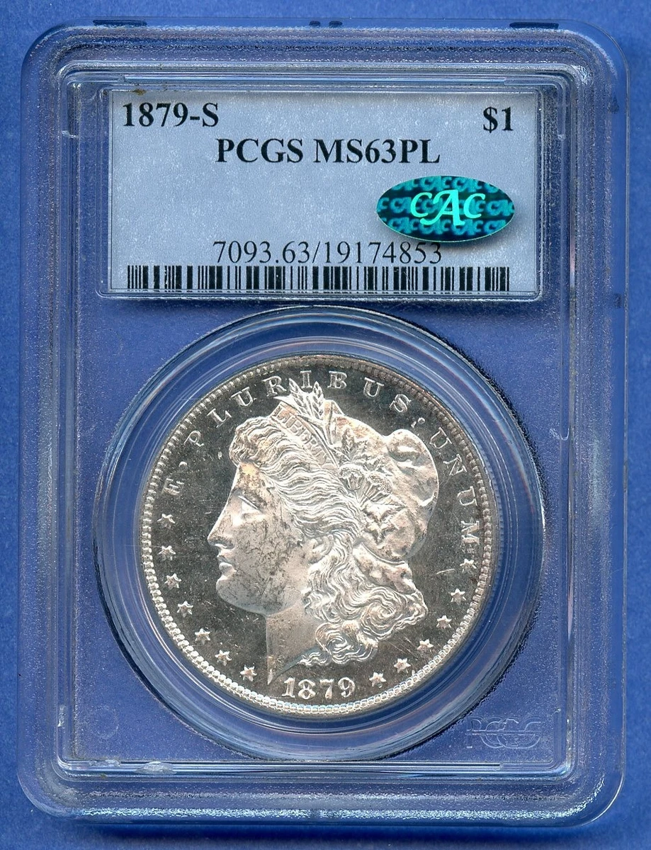 1879 Grade MS 63 Morgan US Dollars for sale | eBay