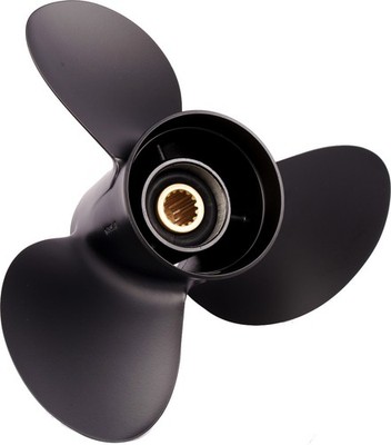 AMITA3 (D) Aluminum 13.3 X 17 Pitch Propeller for YAMAHA/NISSAN/TOHATSU 60-140HP