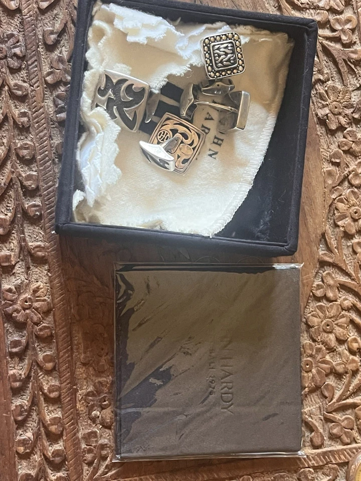 2 pares de gemelos John Hardy Foto 3 de 4