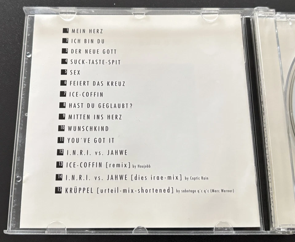 Oomph! CD 1991-1996 The Early Works (1998) EBM, Industrial, Heavy Metal, Electro - Bild 2 von 4