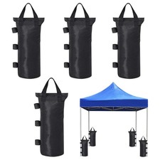 4Pack Large Gazebo Weights Sand Bags Tent Sandbags Heavy Duty Pop Up Canopy Set