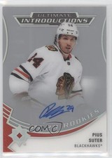 2020-21 Upper Deck Ultimate Collection Introductions Pius Suter #UI-20 Auto x3x