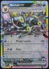 Carte Pokémon Noctali-ex 060/131 Évolutions Prismatiques Français