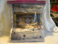 C-25 NEW DESIGN WORKS COUNTED CROSS-STITCH KIT PURR IN HEART