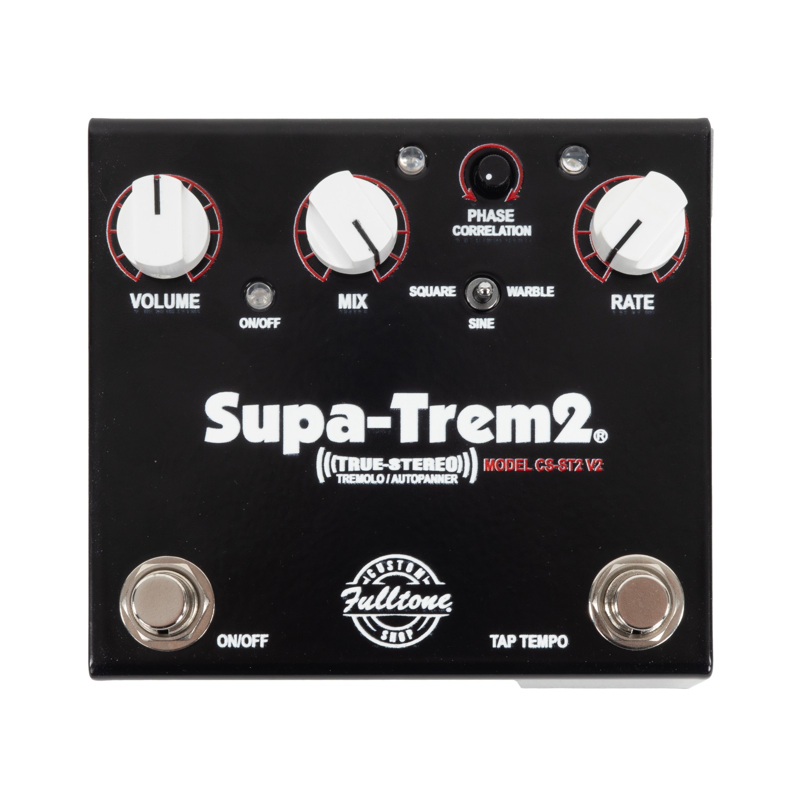 Полноцветная педаль тремоло Supa-Trem2 V2 от Custom Shop 44590₽