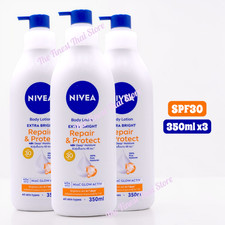 Nivea Sun Care SPF30 PA Body Sun Protect Sunscreen Lotion 350ml pack 3