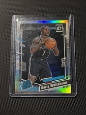2023-24 Donruss Optic Silver Holo Prizm Dariq Whitehead Rookie 230 Brooklyn Nets