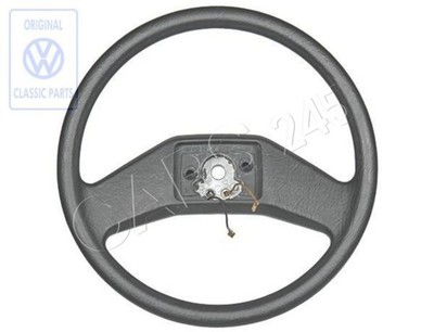 Genuine VW Golf Jetta 16 19 1G Steering Wheel Satin Black 191419091A01C