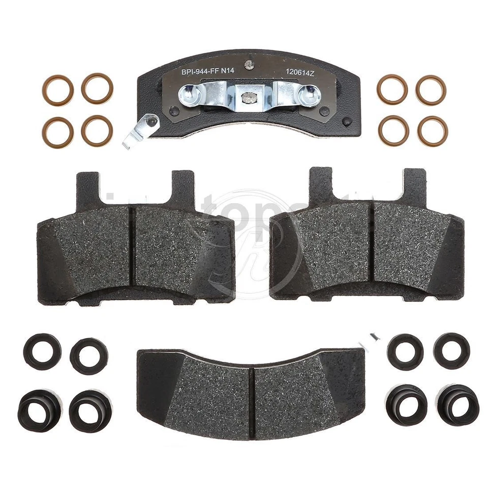 For 1995-1997 Chevrolet C1500 Suburban Front Brake Pads Rear Drum Brake Shoes - Image 4 of 4