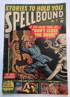 Spellbound #7 VG+ Atlas-Marvel Comics September 1952 Pre-Code Golden Age Horror 