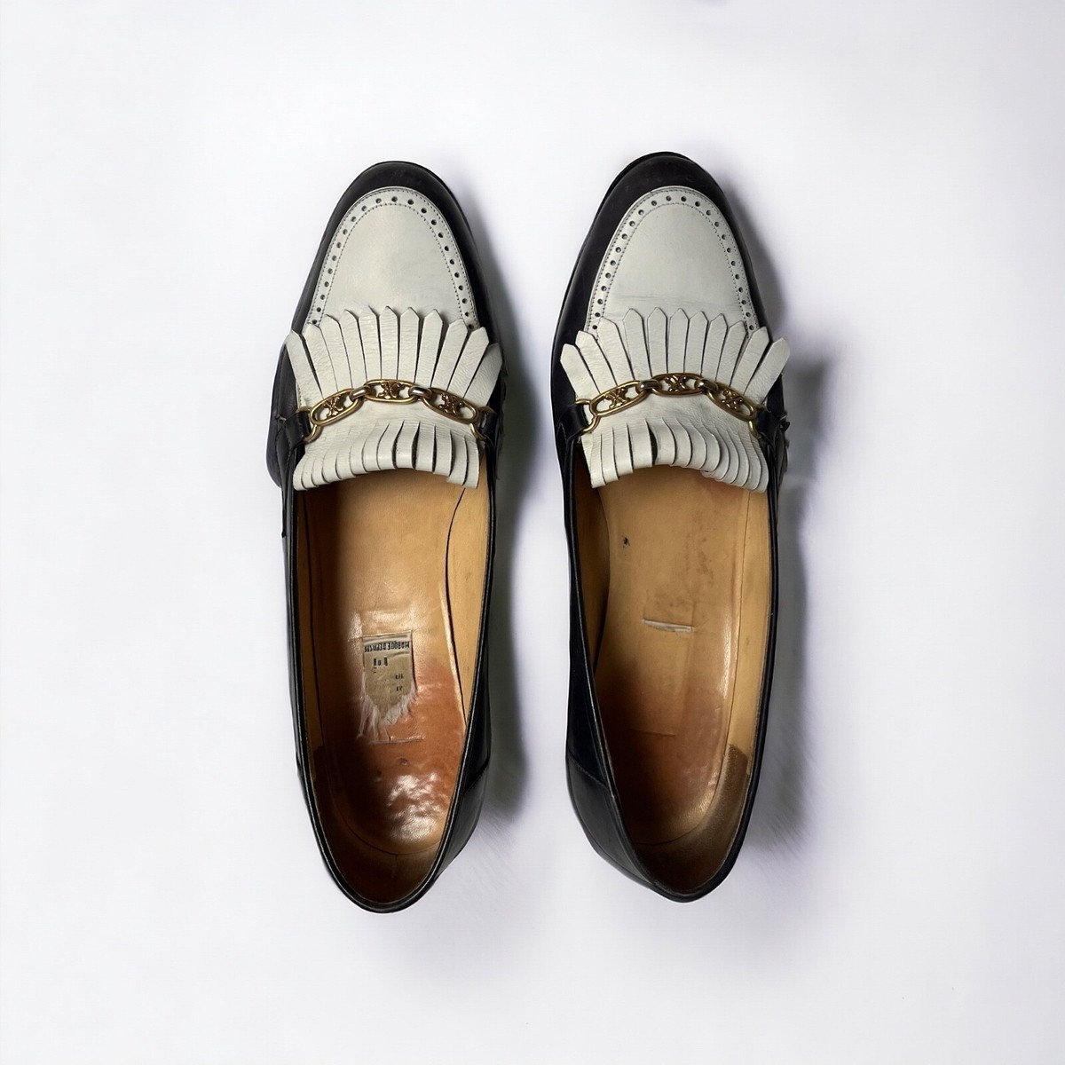 Celine Vintage Leather Loafer Pumps Size EU 36 / US 6 | eBay
