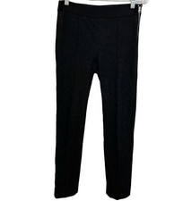 Everlane Womens Side Zip Stretch Tapered Leg Pants Charcoal Gray Size 0