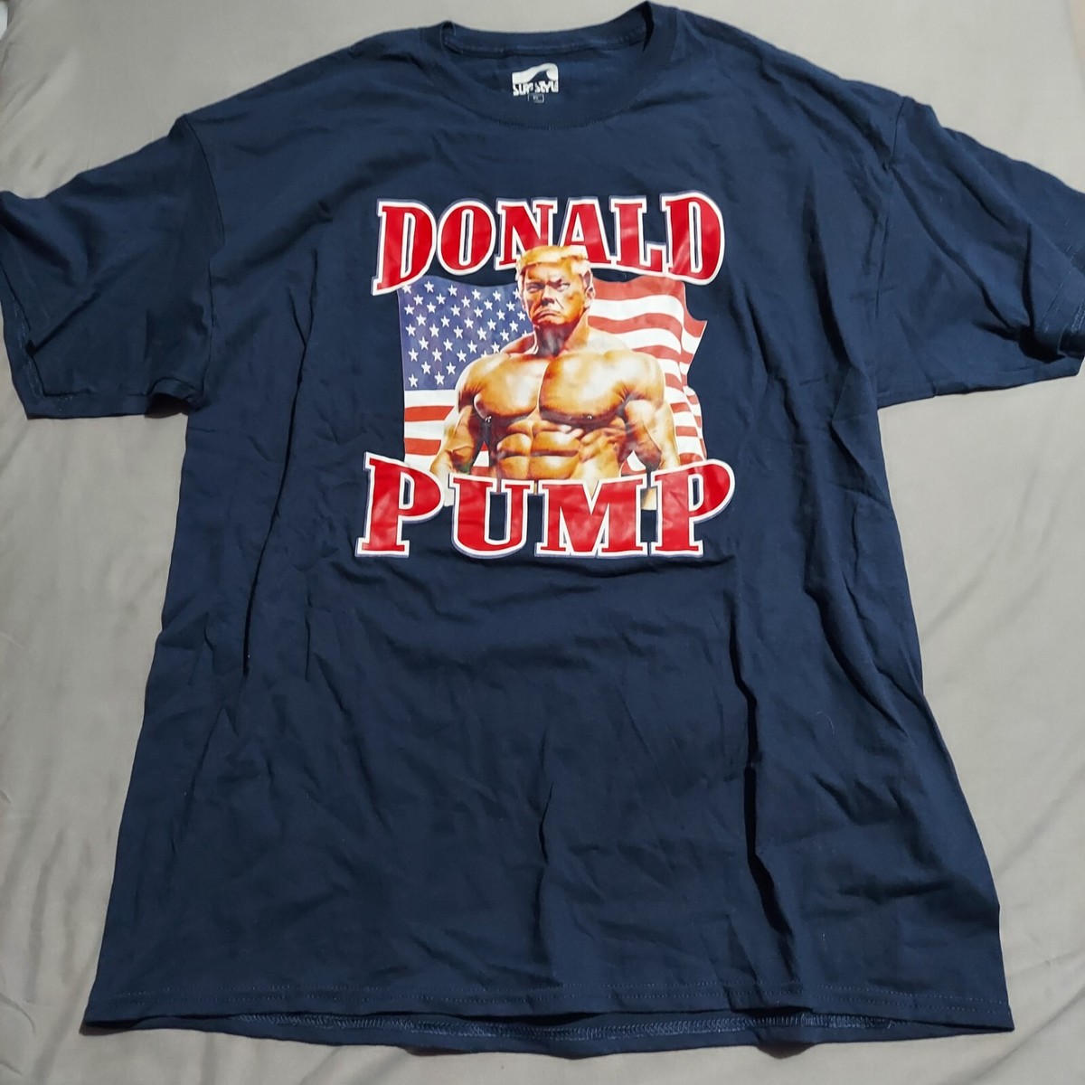 T-shirt Imprimé 3D Donald Trump - Loose, Confortable - Neuf Avec étiquettes