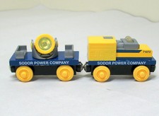 Thomas Wooden Railway, SODOR POWER COMPANY SET, 2003, EUC