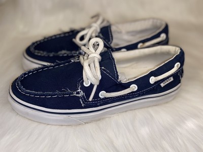 vans bateau bleu