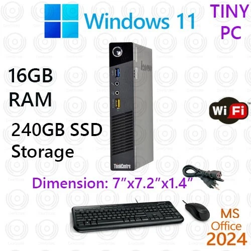 Lenovo ThinkCentre M93P PC Desktops & All-In-One Computers for