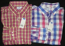 NWT MEN'S M SOUTHERN TIDE CLASSIC-FIT PLAID SPORT SHIRT COLOR CHOICE