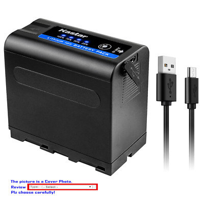 Kastar F980 Replacement Battery for Sony NP-F970 & Sony DCR-VX2100 DCR-VX2100E