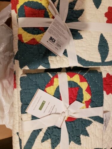 New Pottery Barn King Quilt Set Maisie - Picture 2 of 3