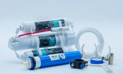 VIVAQUELL UMKEHROSMOSE ANLAGE 100 GPD /380 L Membrane Camping Wasserfilter System 3 Stufen