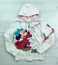 Walt Disney World Womens Full Zip 2016 Hooded Sweatshirt Jacket XS XSmall